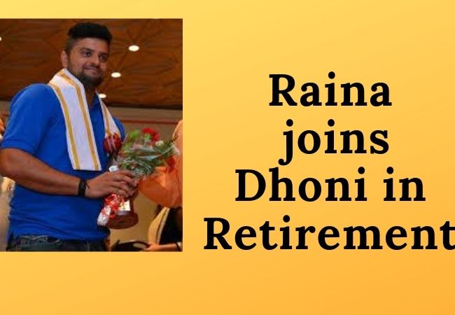 Suresh Raina news- retirement from International cricket