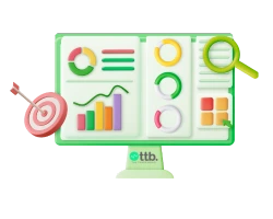 Dashboard with charts and graphs showing multi-factor correlation in market sentiment.