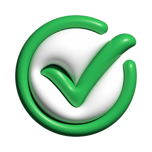 Stock market advisory services review and adjustments tick mark icon.