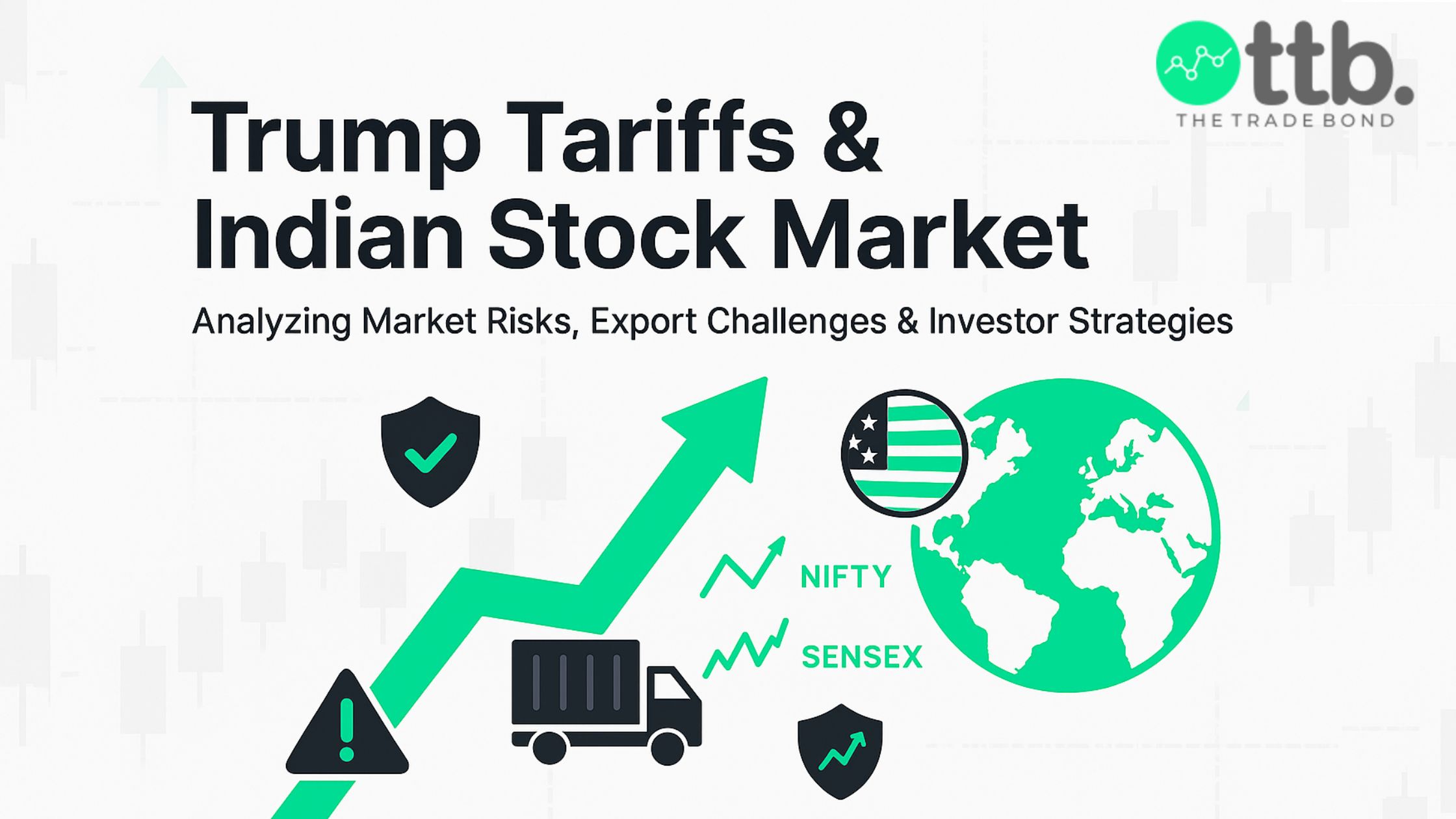 Impact of Trump tariff news on the Indian stock market and sector performance.