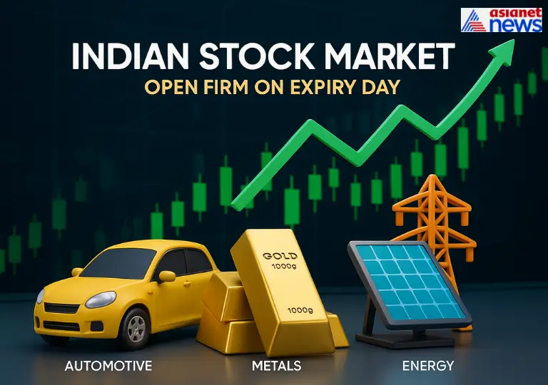 Indian markets open strong; auto, metals, energy gain; Asianet News reports positive start