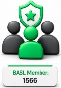 BASL Member 1566 badge showing authorized investment advisory membership in India