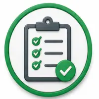 3D checklist icon representing well-researched trading recommendations from an option tips provider