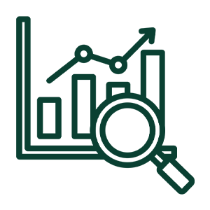 Research-based market outlook icon — PLACEHOLDER, replace with its own icon