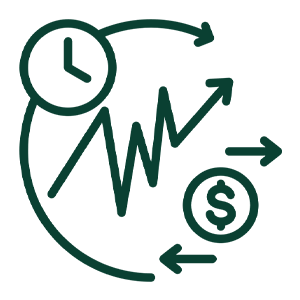 Short-term trading services icon — PLACEHOLDER, replace with its own icon