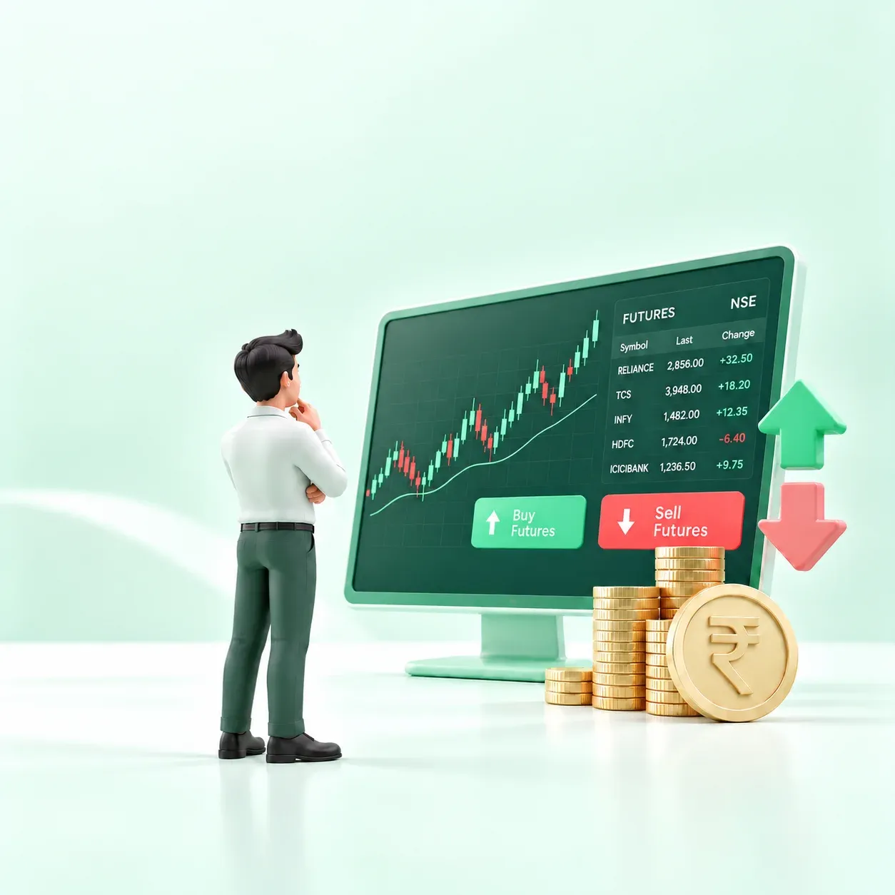 NSE stock futures contract and margin overview